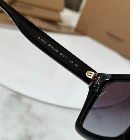NEW Burberry | Arden BE4391 Black Sunglasses - Picture 3 of 11